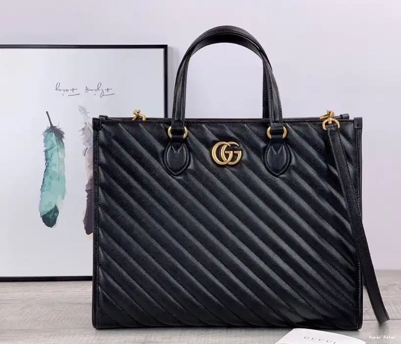 Hyperpeter tote GG Marmont bag GUCCI medium 0605